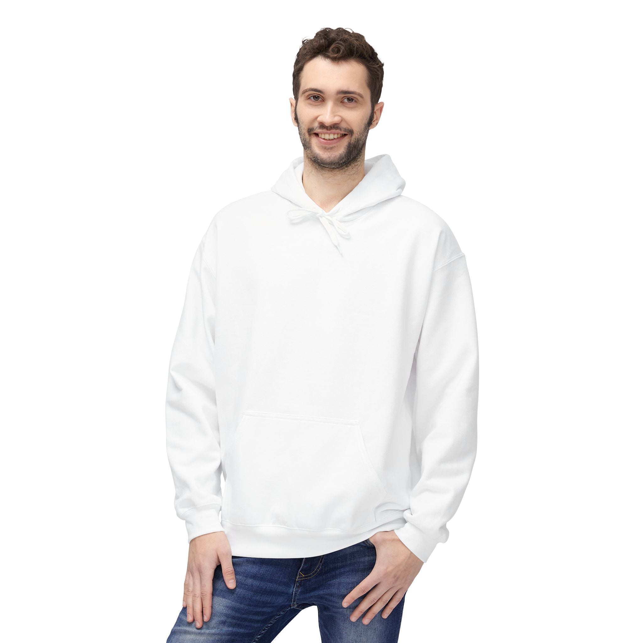 Stay Pawsitive White Hoodie