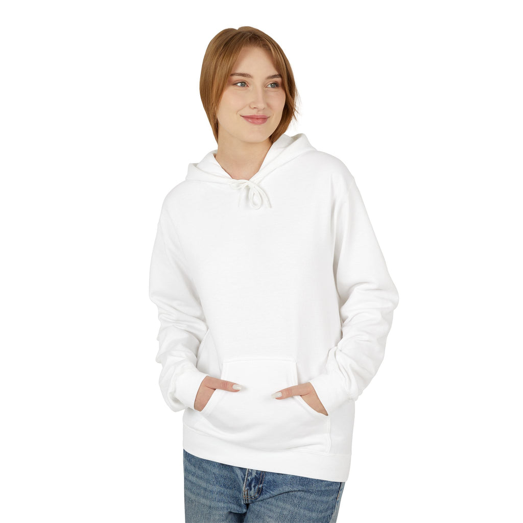 Stay Pawsitive White Hoodie